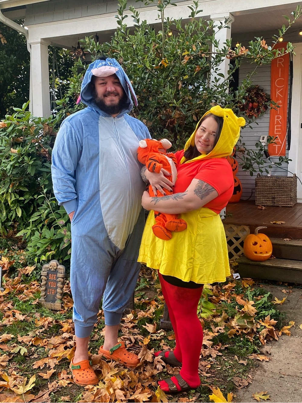 Unisex Eeyore costume onesie